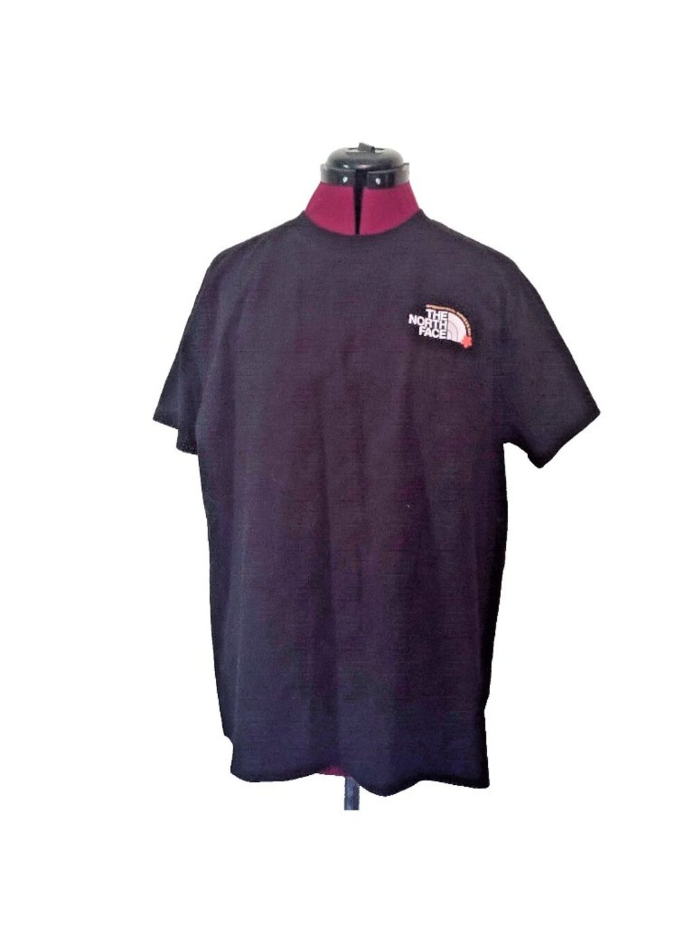 THE NORTH FACE Womens IWD T-Shirt XXL Black International Womens Day Graphic Log